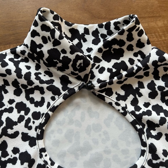 PLT White Leopard Top - Picture 3 of 6